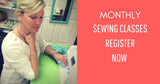 Children & Adult Sewing  Classes - 8 Hours per Month