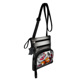 Cross Body Utility - Hand Painted Leather Bag