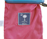 Moon & Palmetto Cross Body Utility - Hand Painted Leather Bag