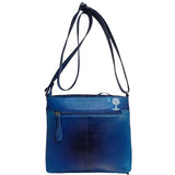 Moon & Palmetto Shoulder Bag - Hand Painted Leather Bag