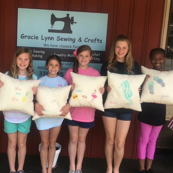 Summer Sewing Camp 2019